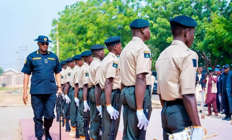 Katsina Governor Malam Dikko Radda Launched 2 Batch Of Community Watch Corps, Recruits 550 Personnel