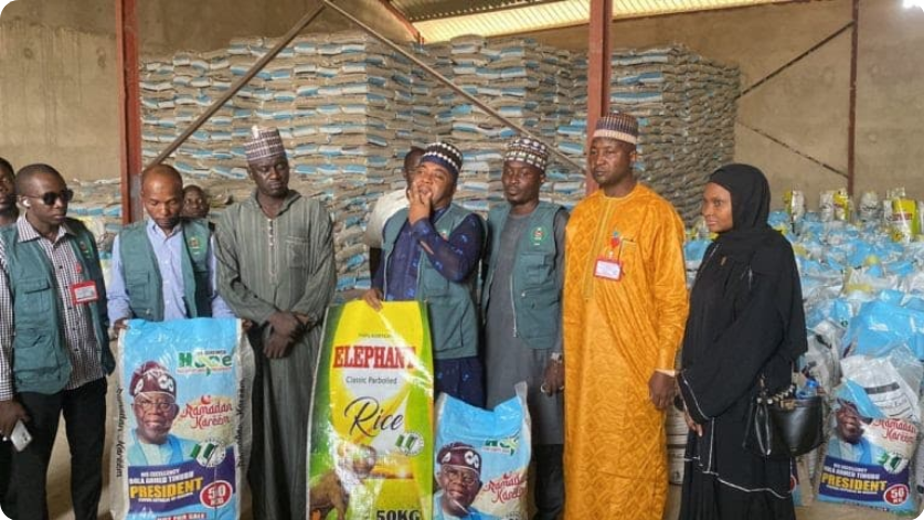 Kano Anti-Corruption Commission Discovers Warehouse Repackaging Rice Palliatives