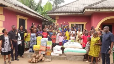 Yuletide: A’Ibom Donates Food and Toiletries to Homeless Children