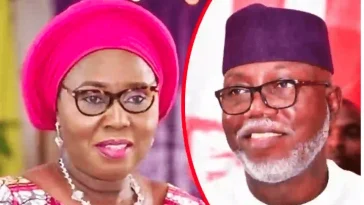 ‘Your Husband Was Given A State Burial’ – Ondo Govt Responds To Akeredolu’s Widow