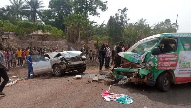 Tragic As 1 Reportedly Died, Another Injured In Benue Gov’s Convoy Crash In Hometown