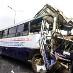 10 Members Of Deeper Life Church Narrowly Escape Death In Lagos Bridge Auto Crash Accident