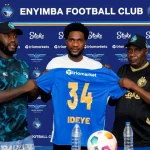 Enyimba Football Club Officially Unveil Former Super Eagles Player Ideye