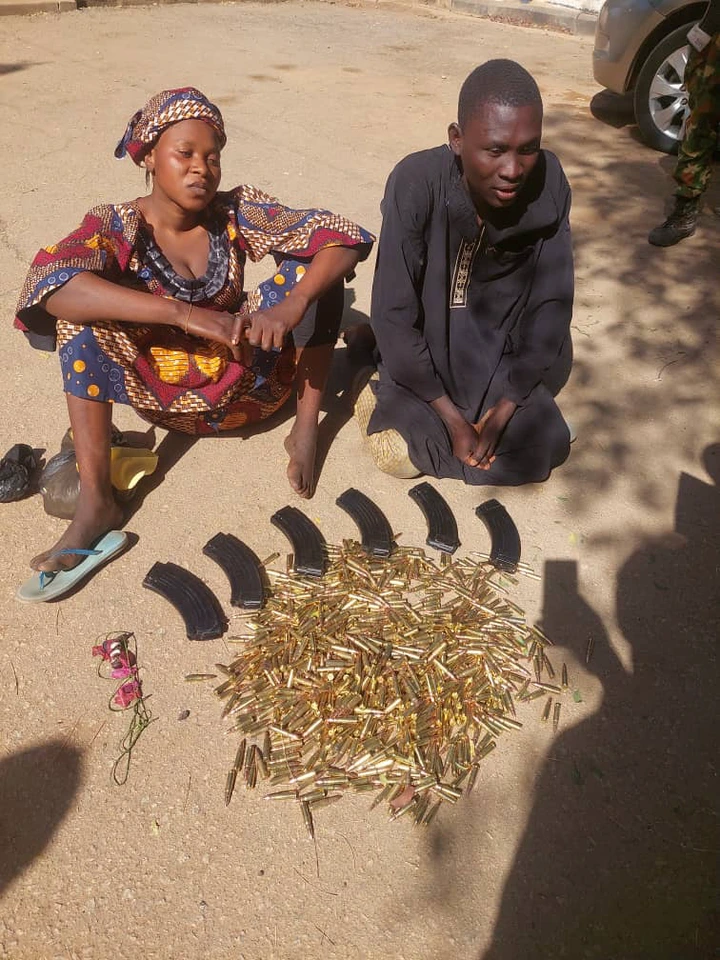 Army Arrest 25-Year-Old Female Terrorist Ammunition Courier, Others In Zamfara