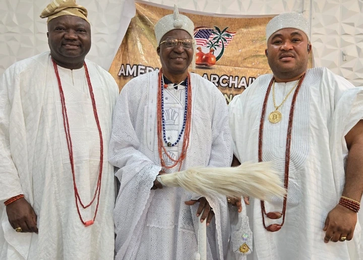 PHOTOS: Oranfe of Ife, Other Monarchs Welcome Kegites Club In US