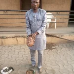 JUST IN: Suspected Ritualist Arrested With Fresh Human Head In Ogun (PHOTOS)