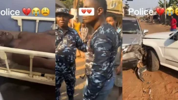 Police Allegedly Damage ₦27m Car Less Than 24 Hours After Owner Purchase It