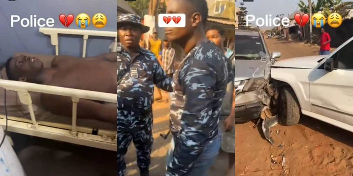 Police Allegedly Damage ₦27m Car Less Than 24 Hours After Owner Purchase It