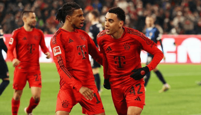 Bayern Dominates Heidenheim 4-2, Extends Bundesliga Lead to Six Points