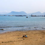 An elderly man drowned at a beach in Hong Kong’s New Territories on Sunday.