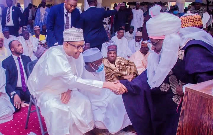 PHOTOS: Muhammadu Buhari, Senators And Governors Attend Senator Sani Zango’s Daughter Wedding