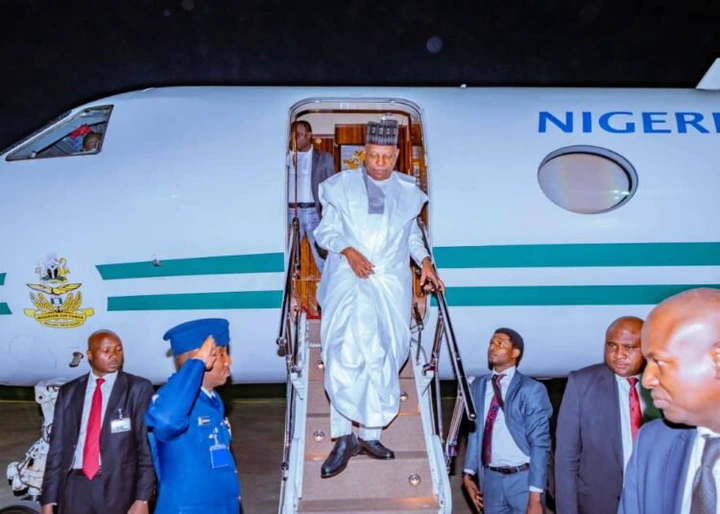 Shettima Arrived Abuja After Lesser Hajj In Saudi Arabia