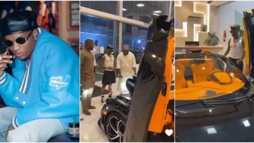 "He Just  Wan Trendtz" Fans Reacts As Afrobeats Nigerian Superstar Wizkid Ends The Year In New style, Splashes Billions On 2024 McLaren 750S