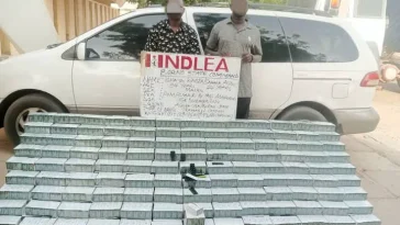 NDLEA Nabs Smuggler, Ex-Convict, with Over 1 Million Opioid Pills (PHOTOS)