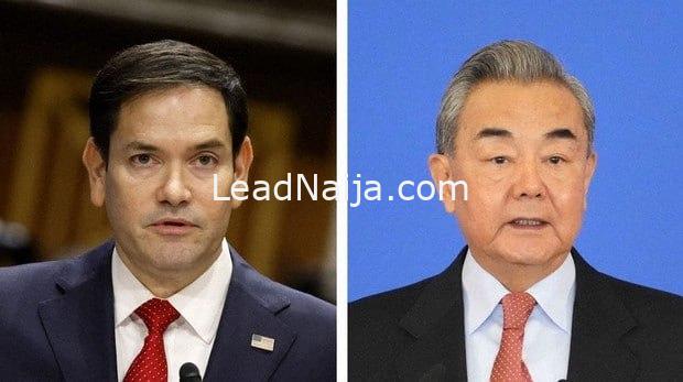 Minister Wang Tells Rubio Leaders Have Det Tone And Direction Of US-China Ties