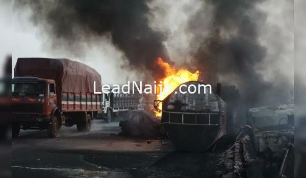 15 Died As Fuel Tanker Explodes In Enugu