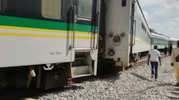 Tension As Trader Crushed by Lagos-Ibadan Train in Oshodi