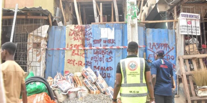 Lagos Shut Down Multiple Buildings Site In Lagos Island For Lacking Permits