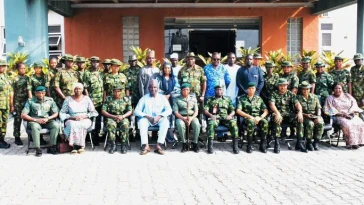 BREAKING: Nigerian Army Decorates First Female Infantry Corps Warrant Officer