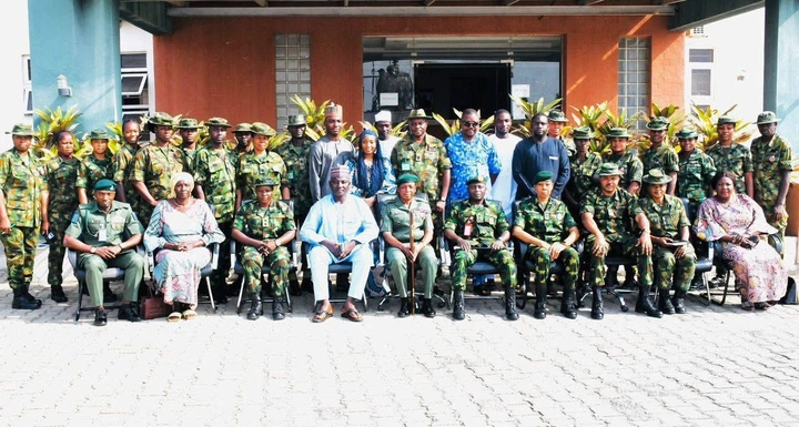 BREAKING: Nigerian Army Decorates First Female Infantry Corps Warrant Officer