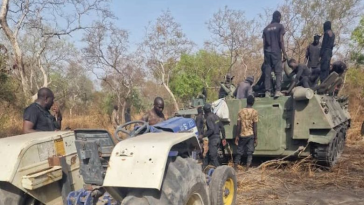 How Students Burn Down Military Checkpoint In Benue