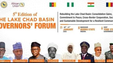 BREAKING: Yobe Will Be Hosting The 5th Lake Chad Basin Governors Forum In 29th To 31st January 2025 in Borno.