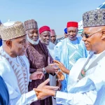 PHOTOS NEWS: Top Nigerian Politicians, Shettima In Kano For APC Chairman Children’s Wedding