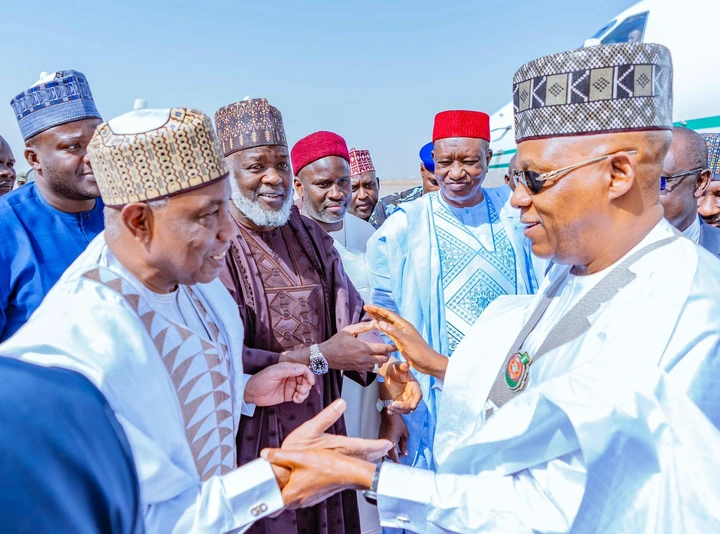 PHOTOS NEWS: Top Nigerian Politicians, Shettima In Kano For APC Chairman Children’s Wedding