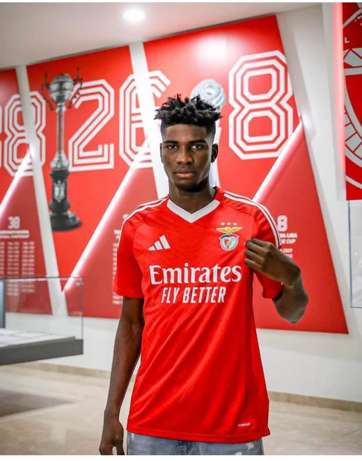 Transfer News: Benfica Conclude Signing Of 18 Year Old Nigerian From Abuja Based Academy