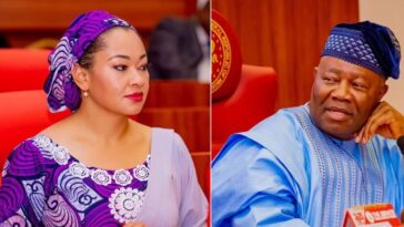 'I’m Not Afraid Of You' - Senator Natasha Hit Back At Akpabio As He Orders Her Out Of Senate Chamber