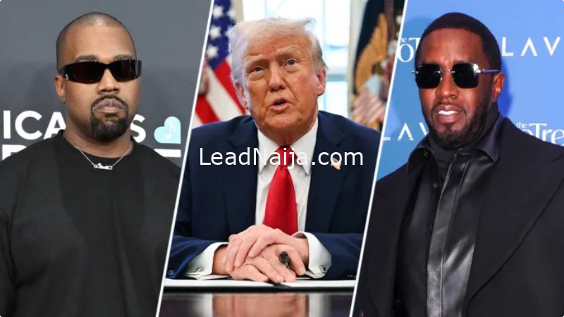 "Please Free My Brother" - Kanye West Begs Trump To Release Diddy