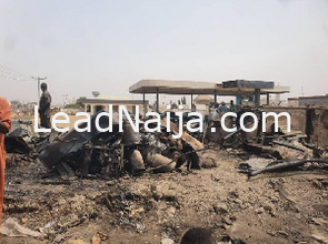 550 Bags Of Beans, Six Bags Of Soybeans Destroyed By Gas Explosion In Niger