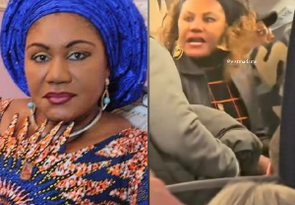 Ex-Anambra First Lady Ebele Obiano Gets Into Altercation With Fellow Passenger On Airplane