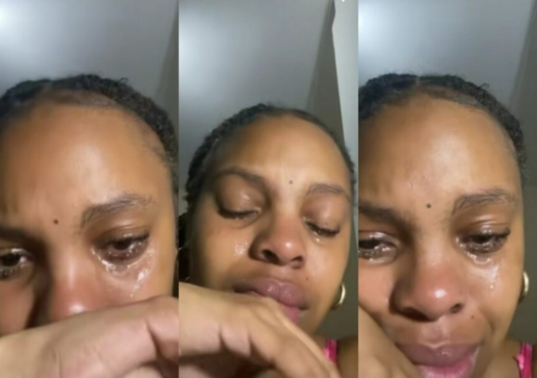 Nigerian Lady Wept Bitterly After Going Through Her Boyfriend’s Phone (Watch Video)