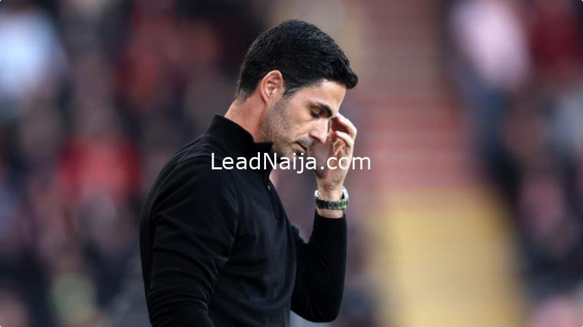Arsenal Head Coach, Mikel Arteta Snubs Injury Excuses, Warn Team Stars To 'Look In The Mirror'
