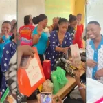 Heartwarming Moment Yabatech Students Surprise Lecturer On Birthday (Watch Video)