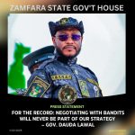 Zamfara Gov Reiterates Stance Against Negotiating with Bandits