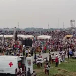 Massive Turnout As Adeboye Leads RCCG Outreach In Ibadan Crusade