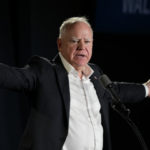 Democratic: Tim Walz has some sharp critiques of the Dem 2024 campaign