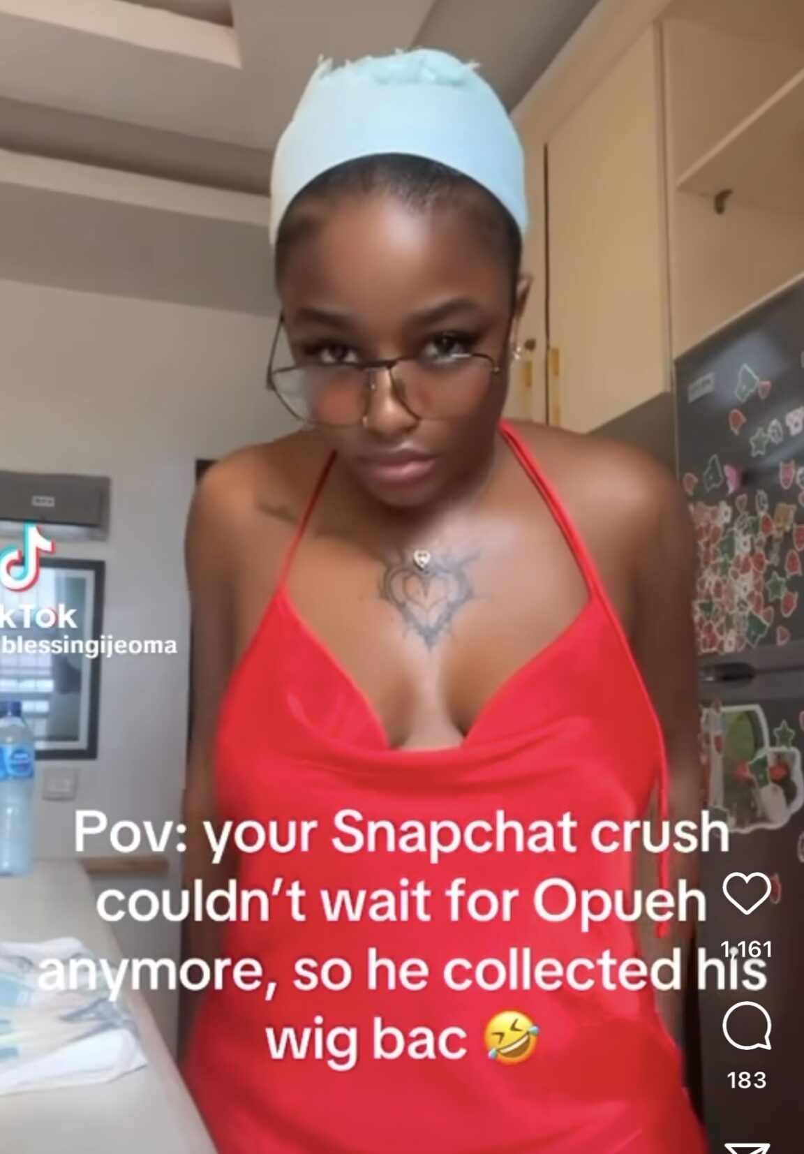 VIRAL NEWS: Lady Recounts How She Returned Wig Her Crush Who Couldn't Wait To Get Down With Her Bought Her