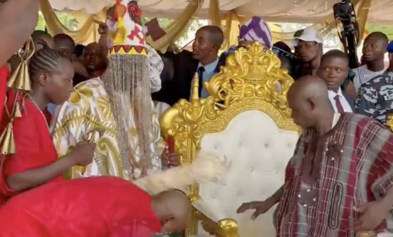 BREAKING: Owoade Installed New Alaafin Of Oyo