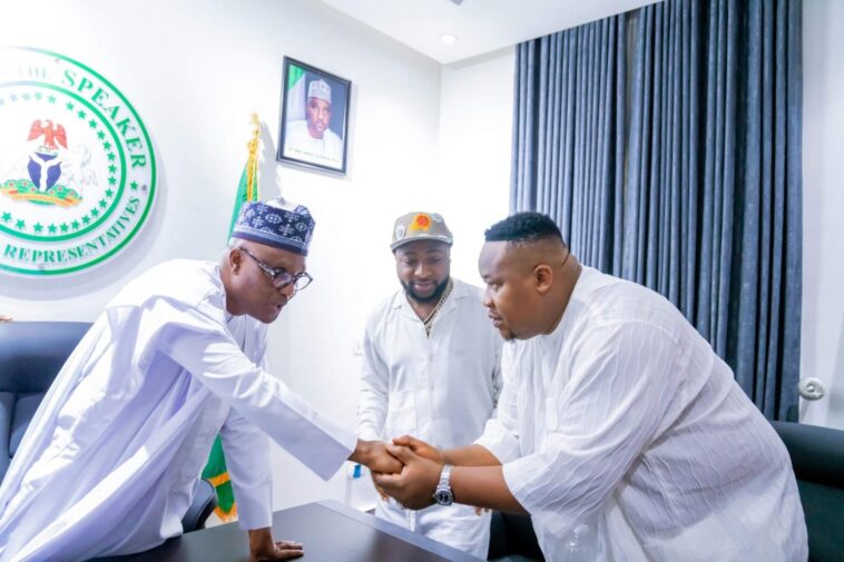Cubana Chief Priest, Davido Visit Tajudeen Abbas, Meeting Detail Emerged