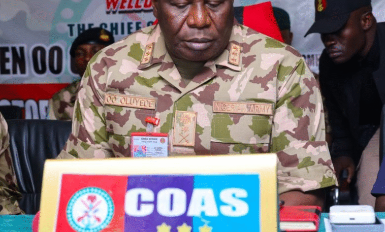 COAS Moves to Maiduguri Amid Rising Insecurity in Northeast