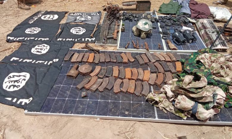 Army Invade Sambisa Forest, Recover IED-making Equipment, Other Weapons
