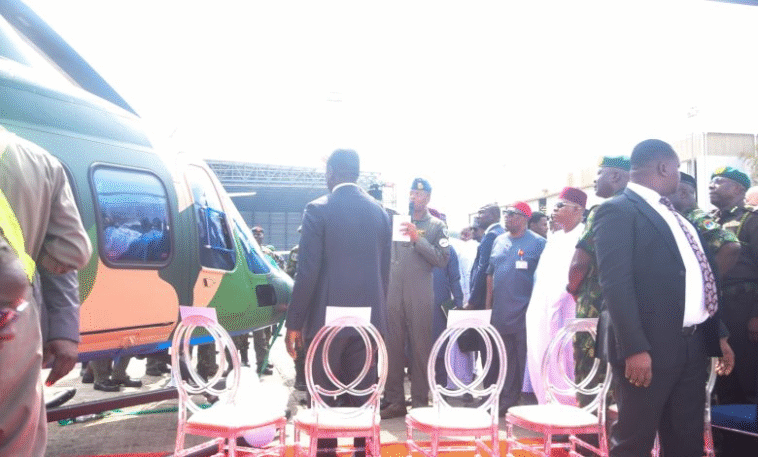 SECURITY: Tinubu Gives 2 New Helicopters To NAF To Tackle Terrorists