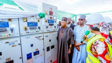 V.P Shettima Inaugurates New 33kV/11kV Power Project In Borno