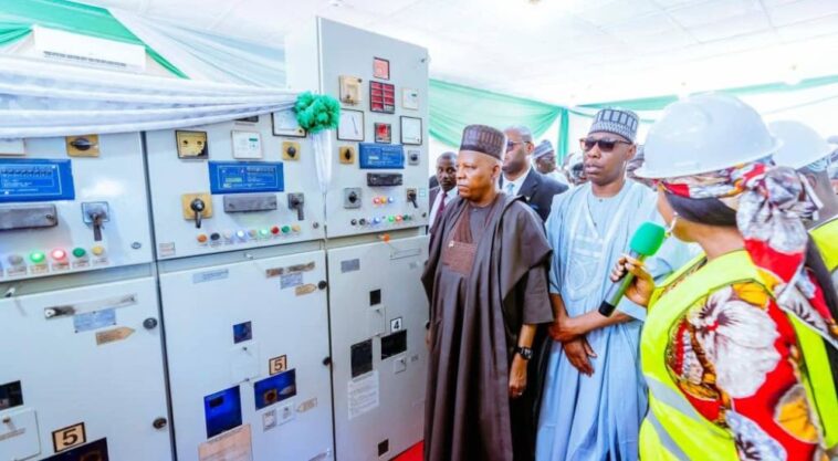 V.P Shettima Inaugurates New 33kV/11kV Power Project In Borno