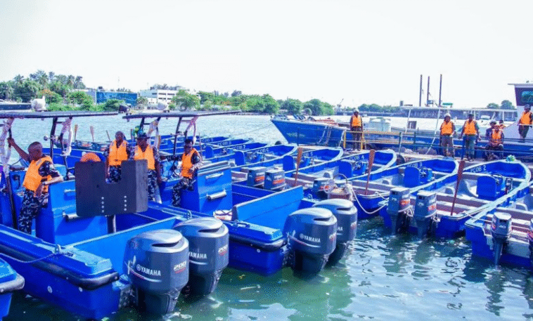 Inpector General of Police, Kayode Egbetokun Commissions 31 Newly Acquired Gunboats