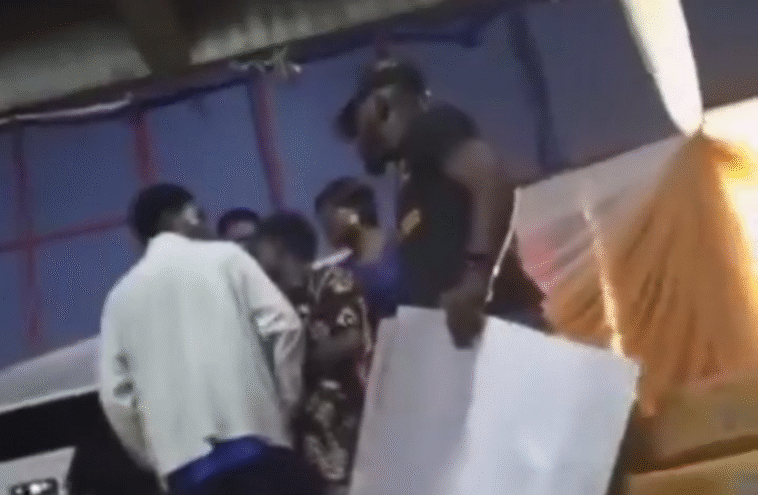Security Interrupted Students Protesting Against Wike at OAU (VIDEO)