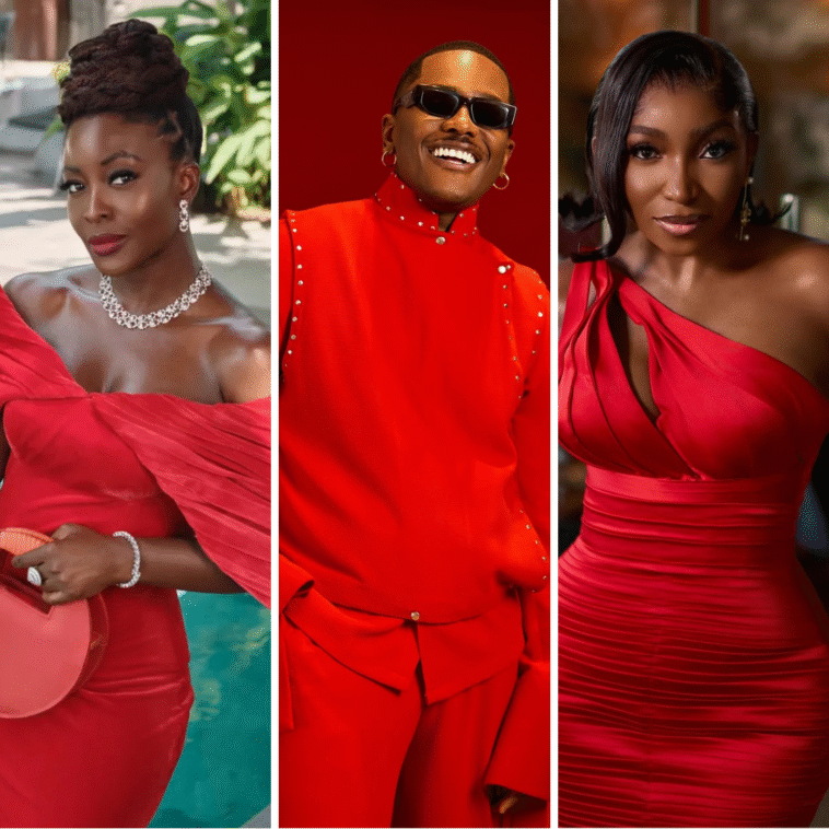 Amazing! Nollywood Stars Rock Bold Red Looks at the "Red Circle" Premiere (Photos)